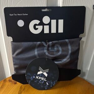 Gill Xpel Tec Neck Gaiter in Gray NWT